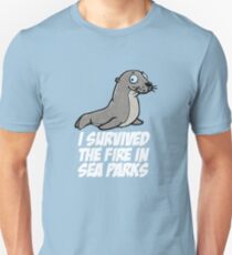 I survived the fire in Sea Parks Unisex T-Shirt