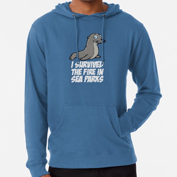 Item preview, I survived the fire in Sea Parks designed and sold by Bosco T. Jones.