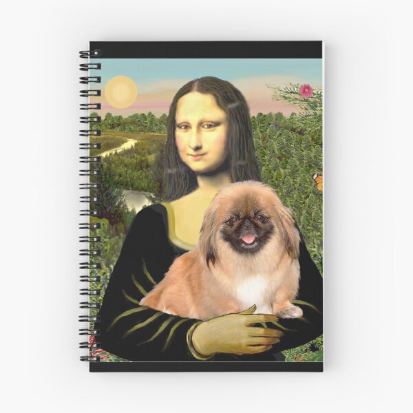 Artikelvorschau, Mona Lisa und ihre Pekingese (# 1) entworfen und verkauft von JeanBFitzgerald.