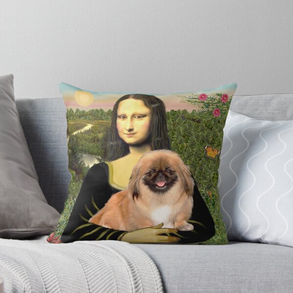 Artikelvorschau, Mona Lisa und ihre Pekingese (# 1) entworfen und verkauft von JeanBFitzgerald.