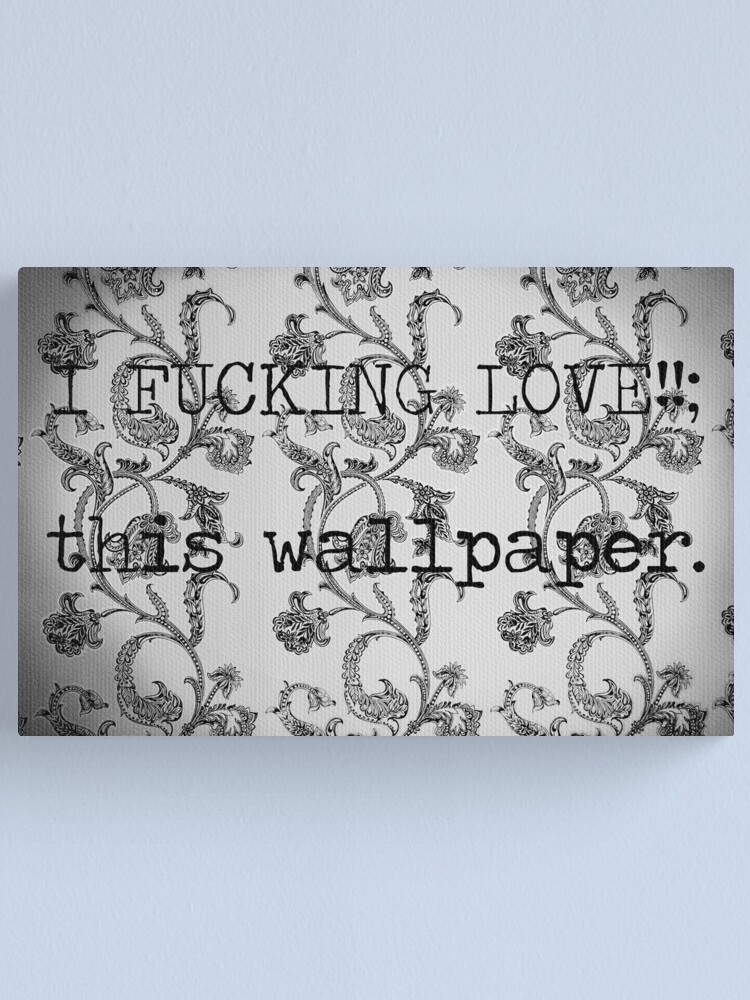 Alternate view of WALLPAPER? Canvas Print