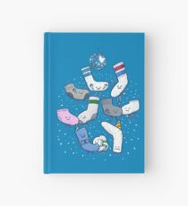 Cuaderno de tapa dura Fiesta de calcetines perdidos