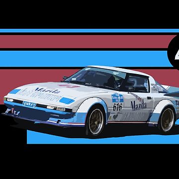 Artwork thumbnail, Mazda RX-7 Moffat Racing by radestilo