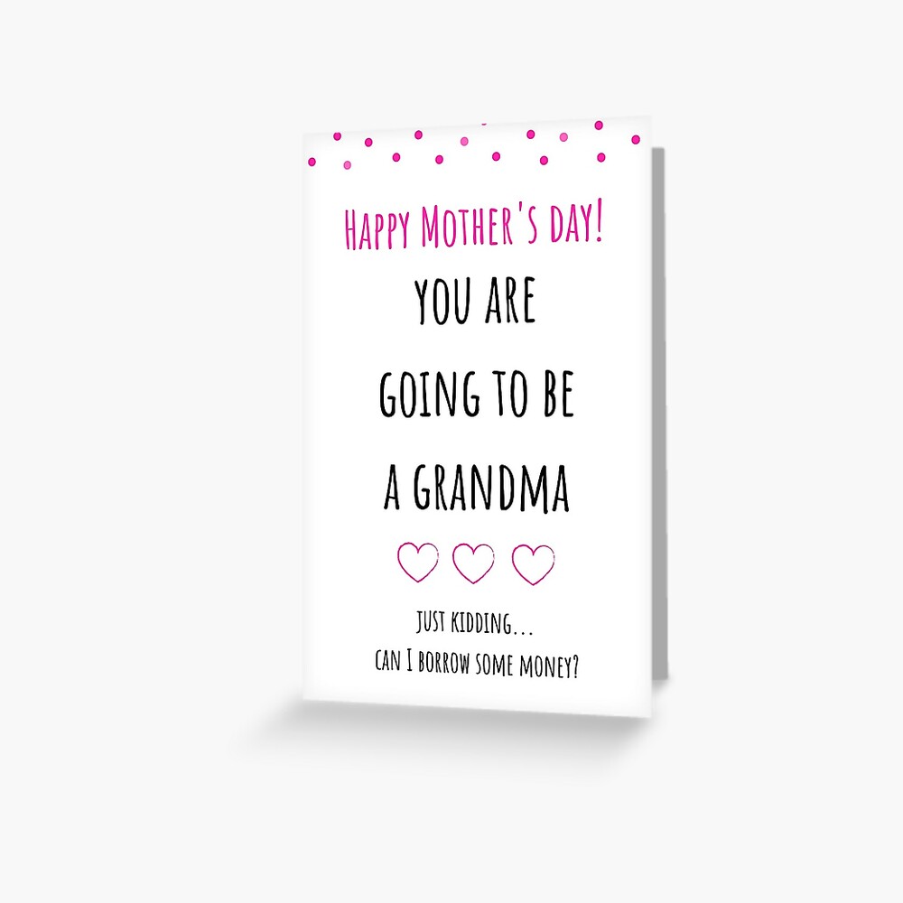 Grandma mothers day card 2024 ideas