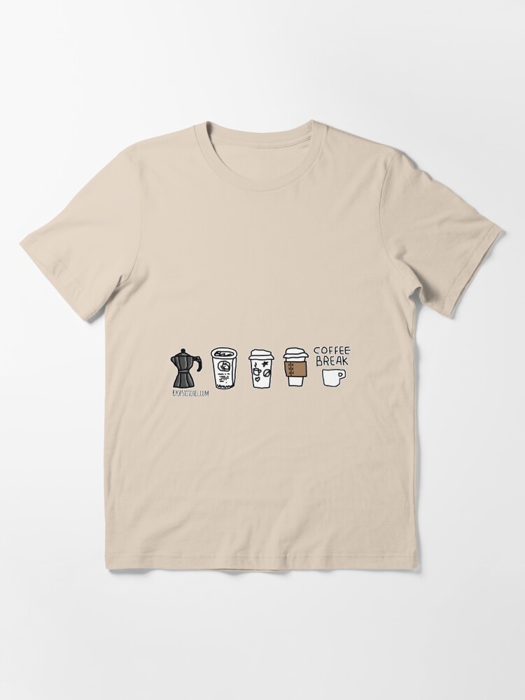 Alternate view of Coffee Break shirt version Essential T-Shirt