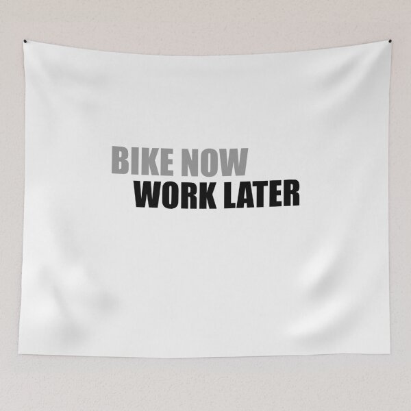 Item preview, bike now work later designed and sold by Vectorqueen.
