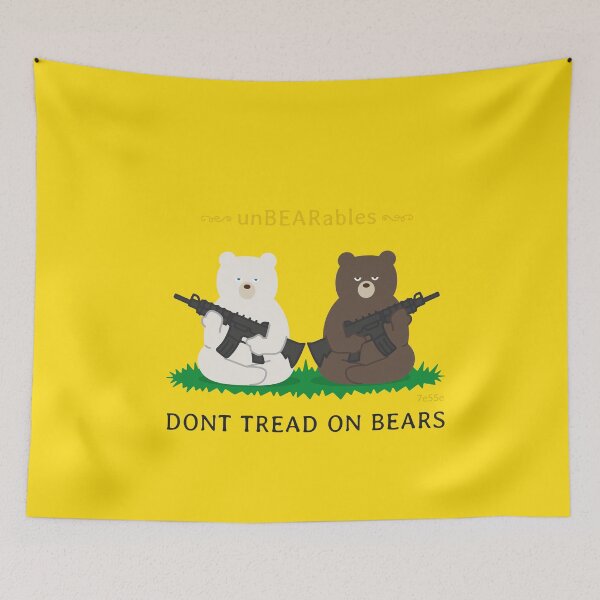 Item preview, unBEARable Gadsden Flag  designed and sold by 73553.