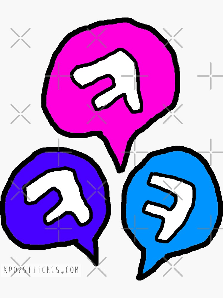 Koreanㅋㅋㅋ Ke ke ke laughing bubbles Korean Hangul by dubukat