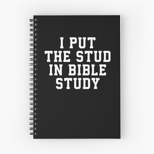 Item preview, I Put The Stud In Bible Study Christian 24:7 Funny  designed and sold by MichaelAndrewLo.