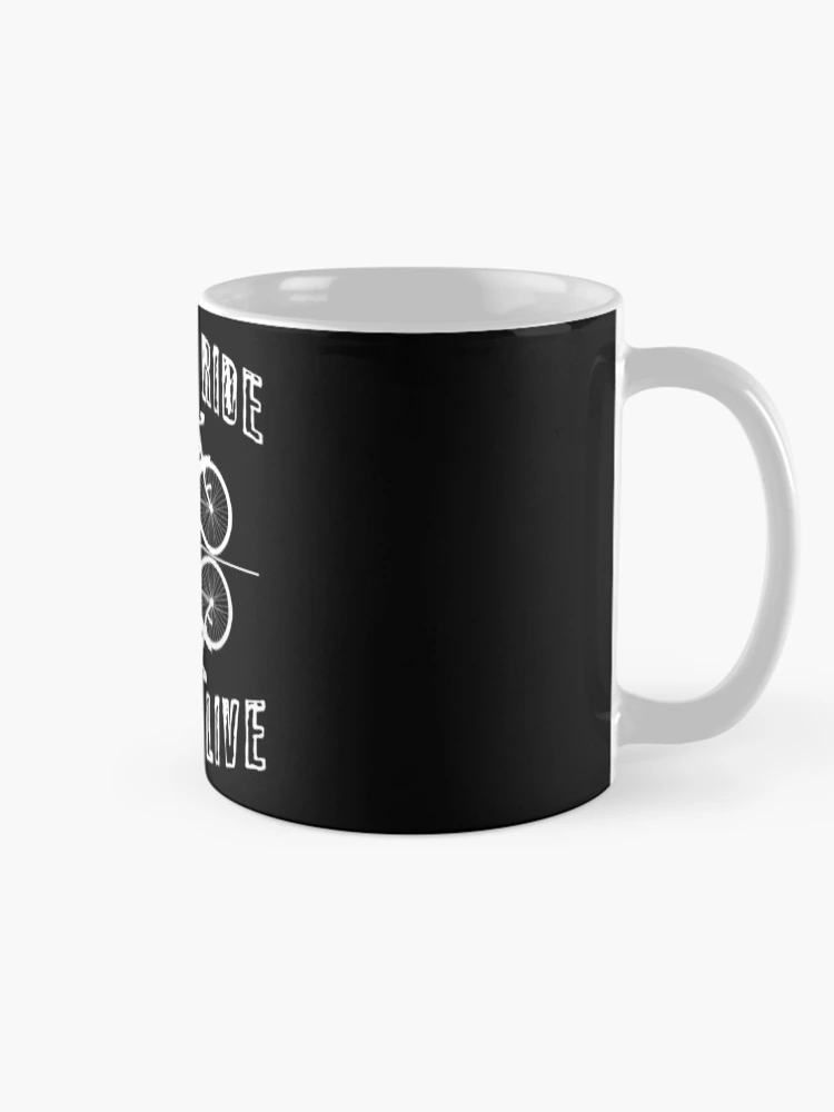 Thumbnail 3 of 6, Coffee Mug, Live To Ride, Ride To Live designed and sold by SmartStyle.