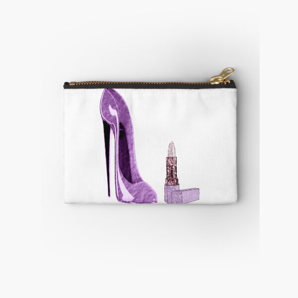 Item preview, Lilac Stiletto Shoe and Lipstick Art designed and sold by ckeenart.