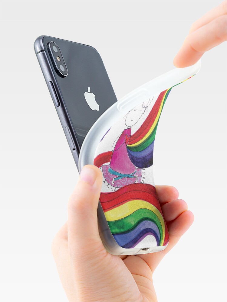 Alternate view of SHARE YOUR HEART iPhone Case & Cover