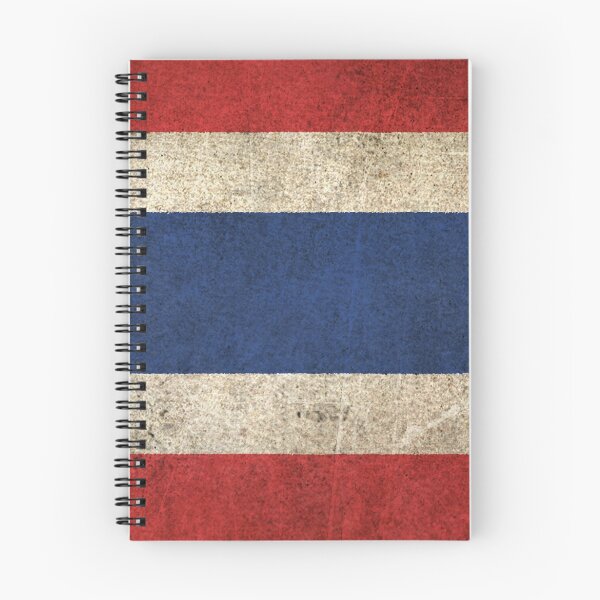 Item preview, Old and Worn Distressed Vintage Flag of Thailand designed and sold by JeffBartels.