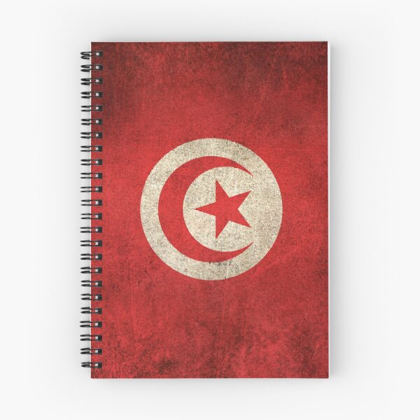 Item preview, Old and Worn Distressed Vintage Flag of Tunisia designed and sold by JeffBartels.