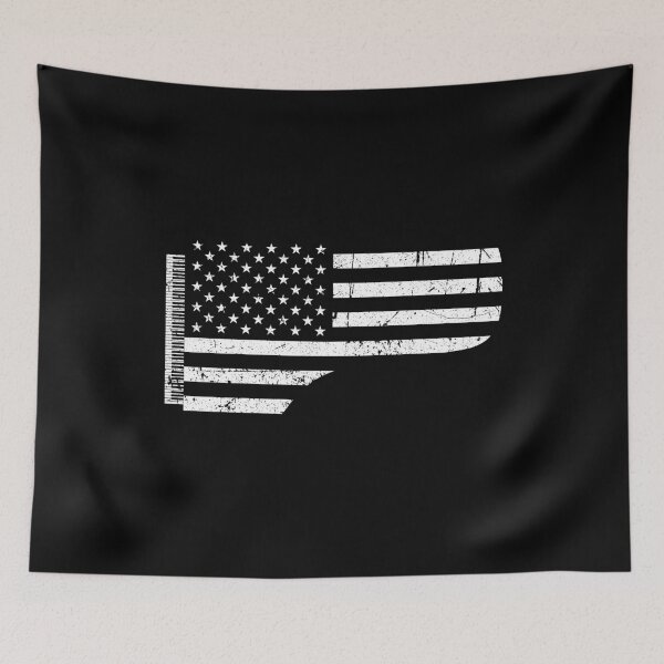 Item preview, American Flag Grand Piano design designed and sold by phoxydesign.