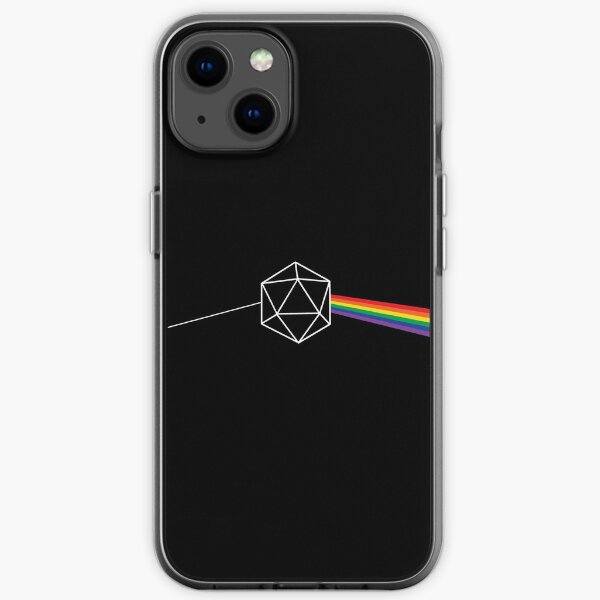 Dungeons And Dragons Dice Dark Side Of The Moon iPhone Soft Case