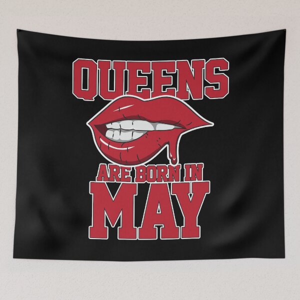 Item preview, Queens Are Born In May Birthday designed and sold by 4tomic.
