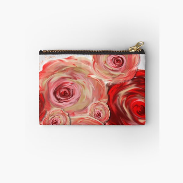 Item preview, Red and pink flowers by mjvision Mia Niemi designed and sold by mjvisiondesign.