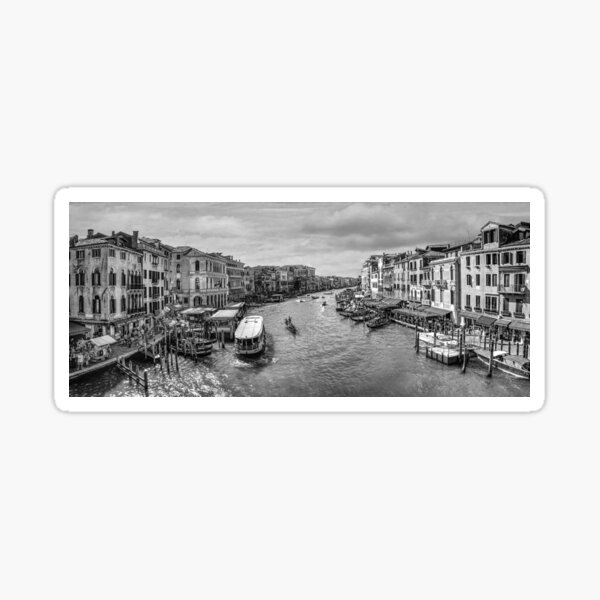 Vista previa del artículo con la obra «Canale Grande en Mono», diseñado y vendido por Colin Metcalf.