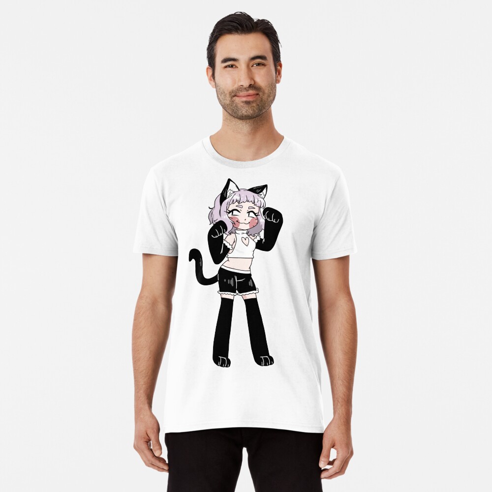 "Cat Girl" Tshirt by miooaoyamyam Redbubble