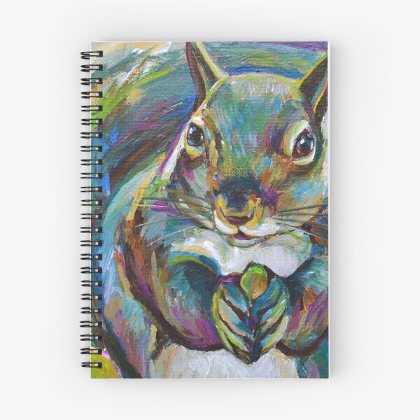 Item preview, Colorful Springtime SQUIRREL designed and sold by RobertPhelpsArt.