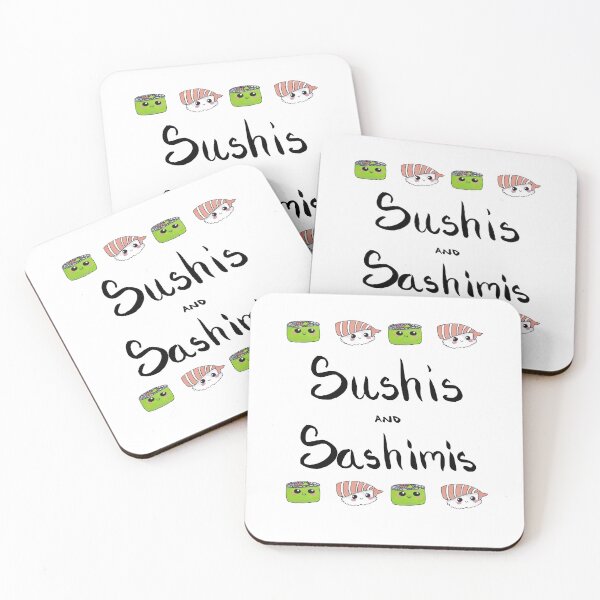 Item preview, Sushis and Sashimis designed and sold by Starfire Art.
