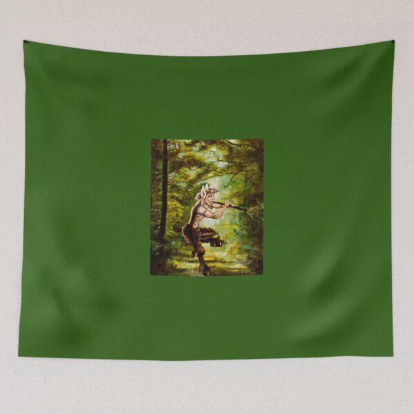 Item preview, Pan Playing His Flute While Dancing designed and sold by dmartin200.