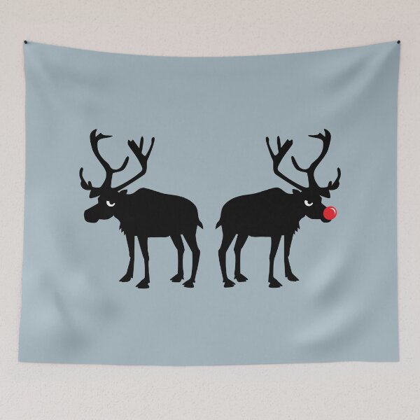 Item preview, Angry Animals: Rudolph & Prancer designed and sold by VrijFormaat.
