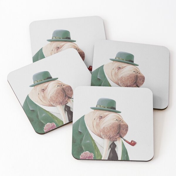 Item preview, Walrus Green designed and sold by AnimalCrew.