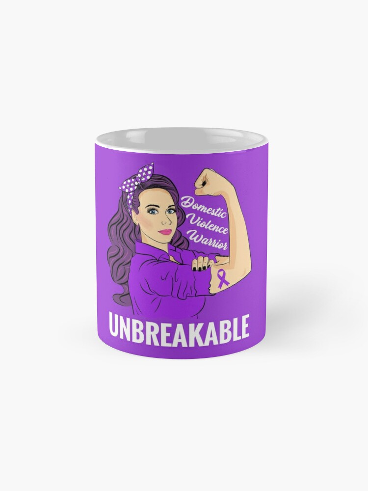 Warrior Unbreakable Awareness Gift Coffee Mug