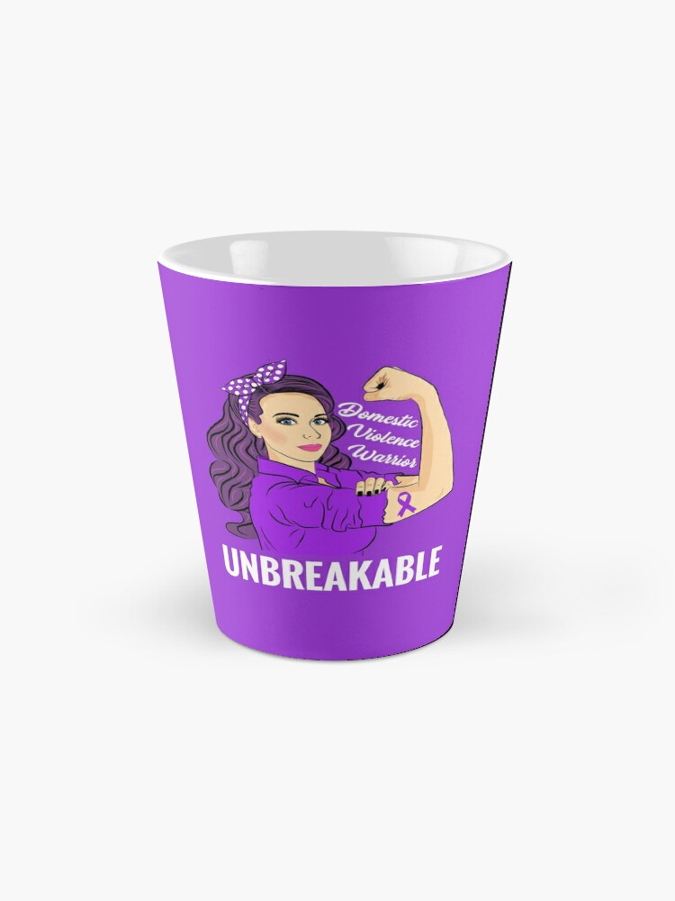 Unbreakable Breast Cancer Warrior Front & Back Coffee Mug