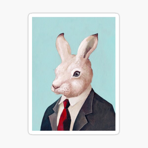Item preview, White Rabbit designed and sold by AnimalCrew.