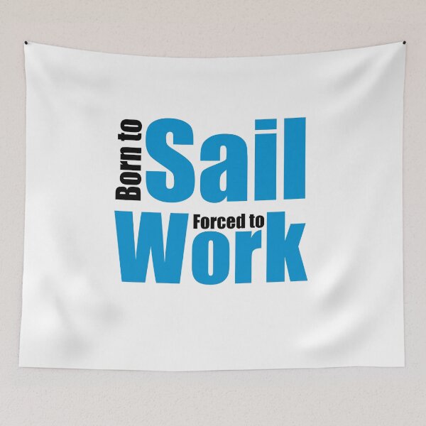 Item preview, born to sail designed and sold by Vectorqueen.