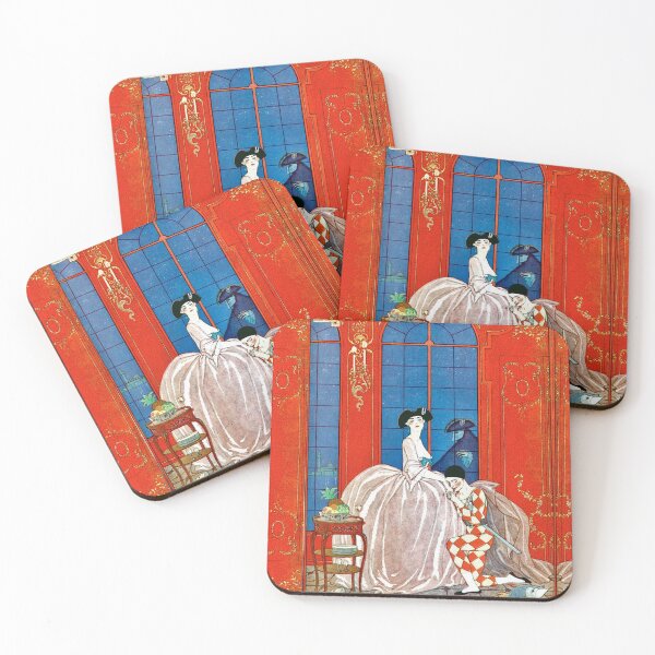 Item preview, MASQUERADE NIGHT IN VENICE  RED BLUE WHITE COLORS designed and sold by BulganLumini.