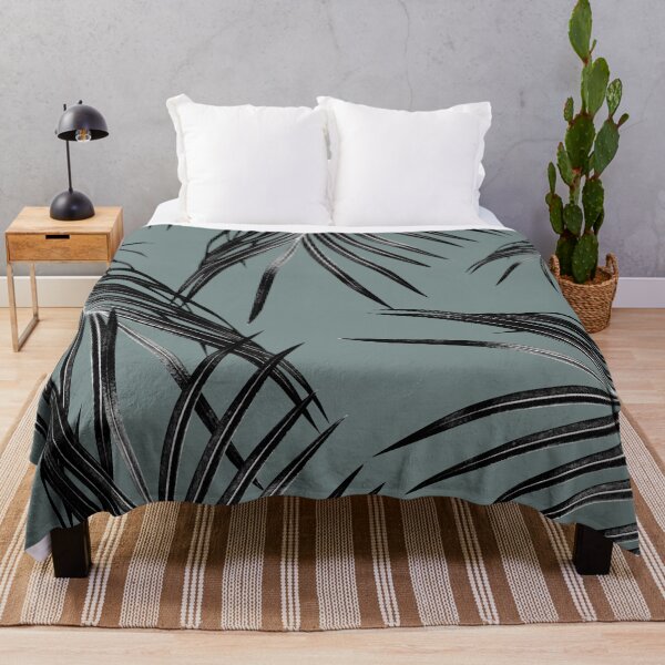 Item preview, Black Palm Leaves Dream #4 #tropical #decor #art designed and sold by Anita's & Bella's Art.