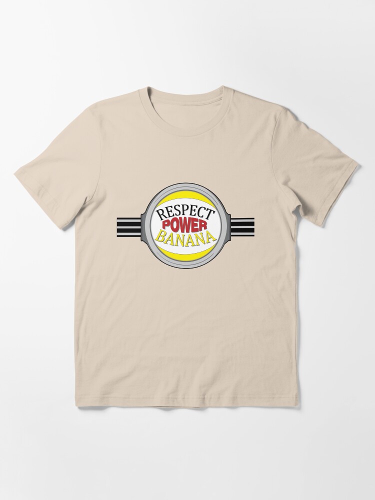 Alternate view of Respect, Power, Banana Essential T-Shirt