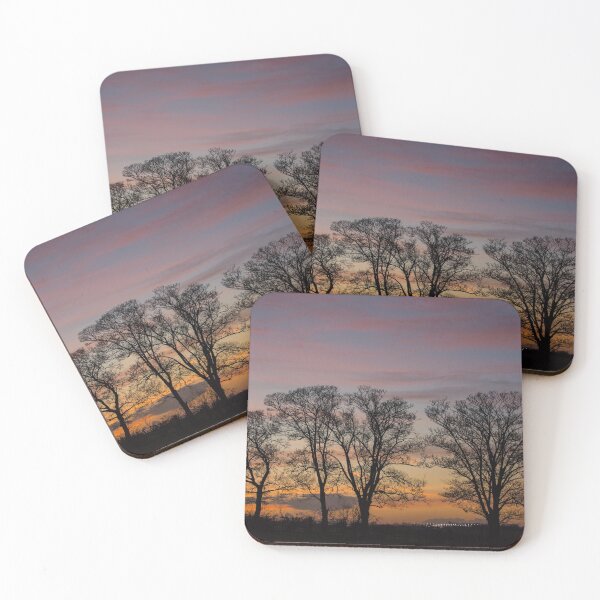 Item preview, #153 Kegworth Village Tree Silhouette Sunset and East Midlands Airport designed and sold by phutball.