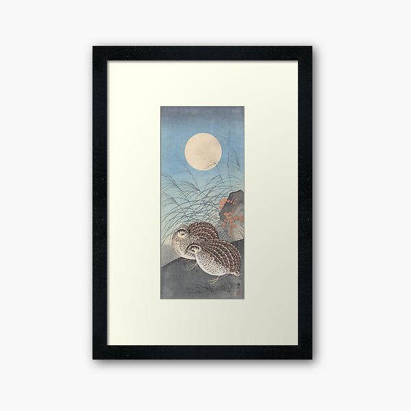 Aperçu de l'œuvre Caille d'Ohara Koson créée et vendue par topower.