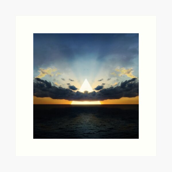 Abstract Environment: The Volcano Art Print