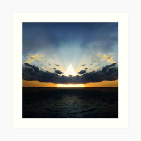 Abstract Environment: The Volcano Art Print