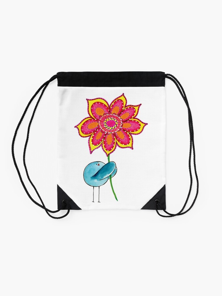 Alternate view of THINK BIGGER Drawstring Bag