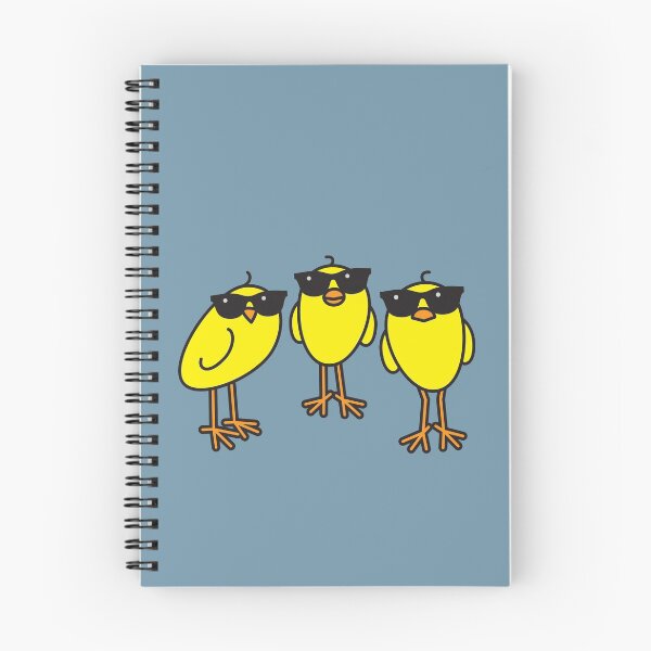 Item preview, Three Cool Yellow Chicks wearing Black Sunglasses designed and sold by CleverPencil.