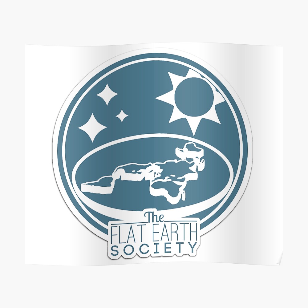 Flat Earth Society Logo\