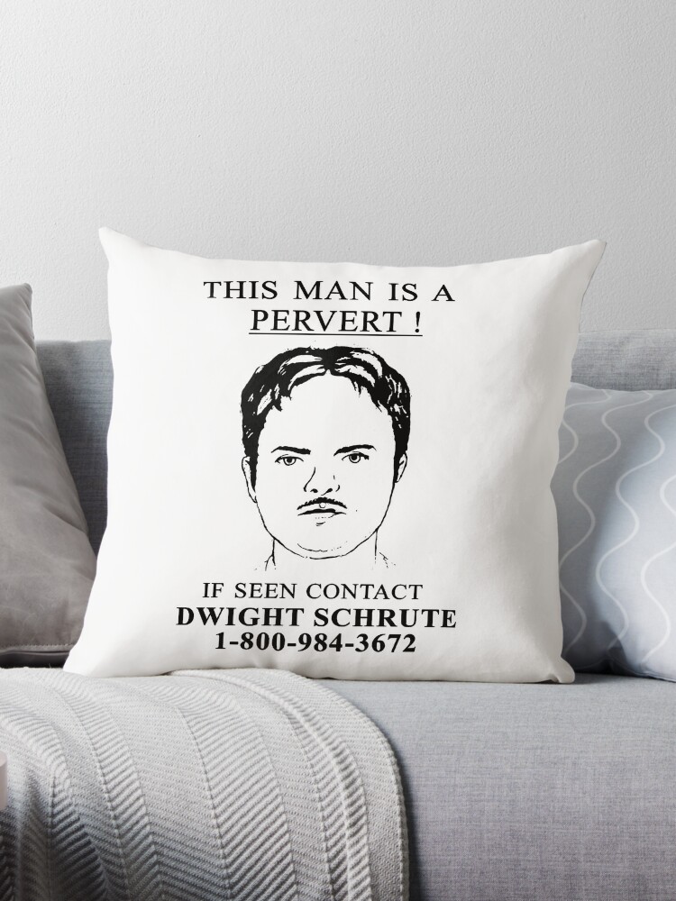 Dwight Schrute Full Body Pillow case Pillowcase Cover