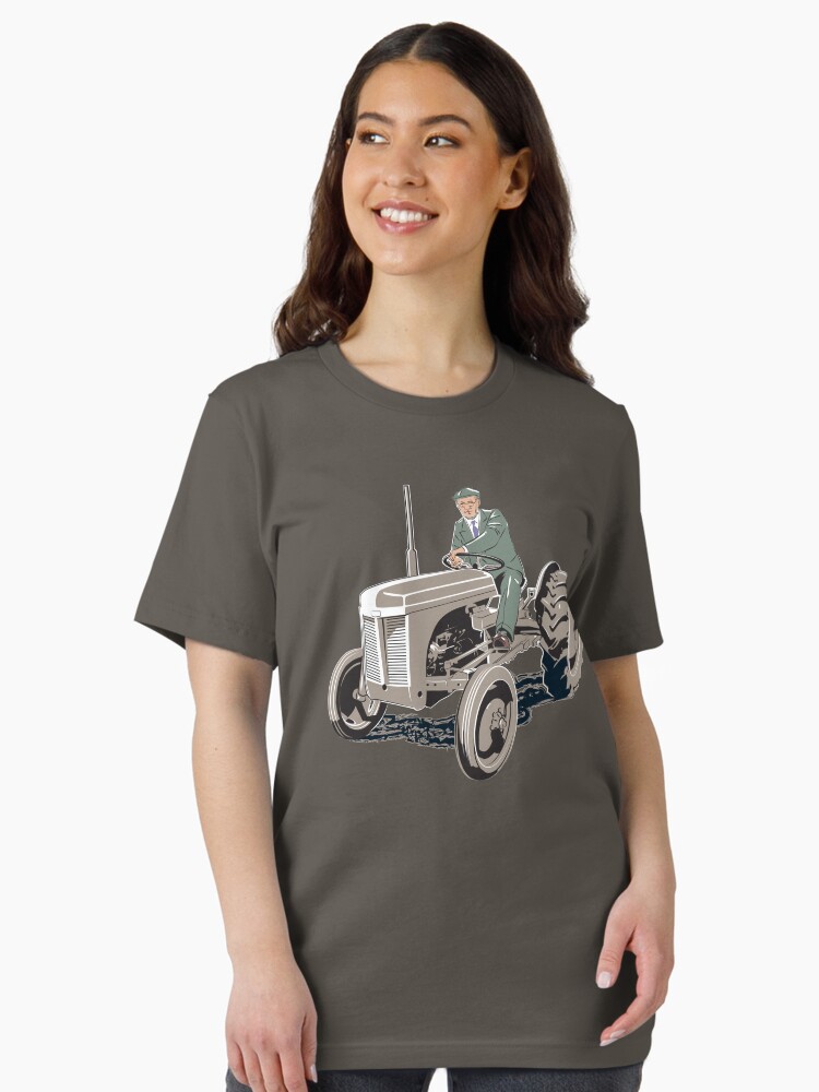 Thumbnail 2 of 7, Essential T-Shirt, Ferguson on his Fergie; TE20 / TO20. Harry Ferguson's finest machine designed and sold by Bigs66.