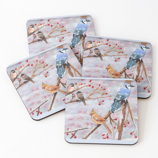 Item preview, Birds in winter designed and sold by MelanieNad.