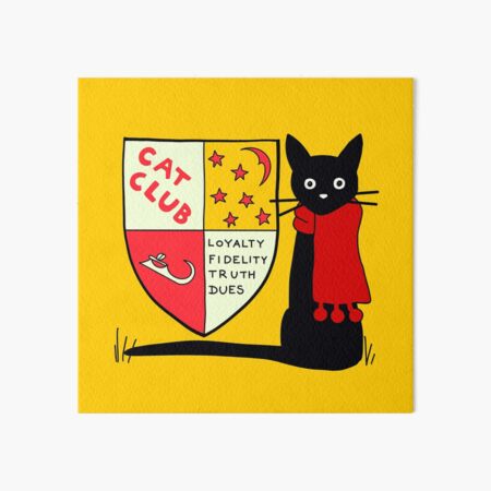 Jenny And The Cat Club Art Board Print