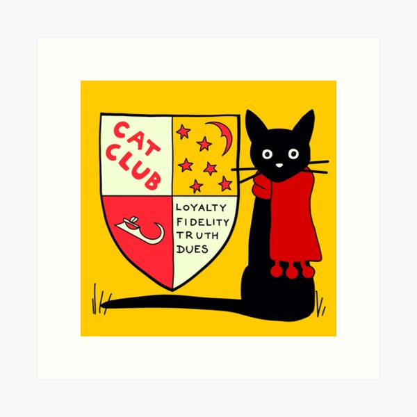 Item preview, Jenny y el club de los gatos designed and sold by FerntasticArt.