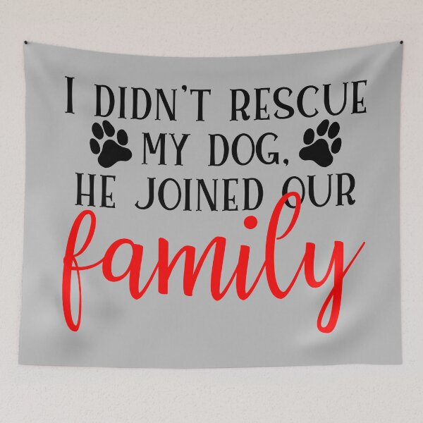 Item preview, Animal lovers - Rescue dogs are family designed and sold by PaperStorm.