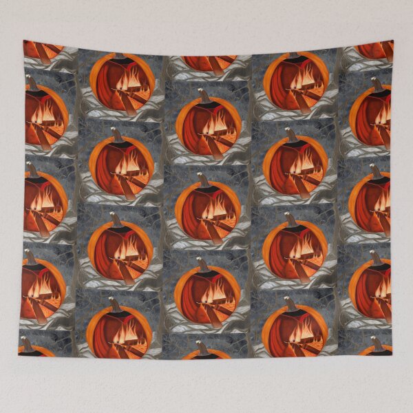 Item preview, Pumpkin in a snow forest  designed and sold by Karen2690.